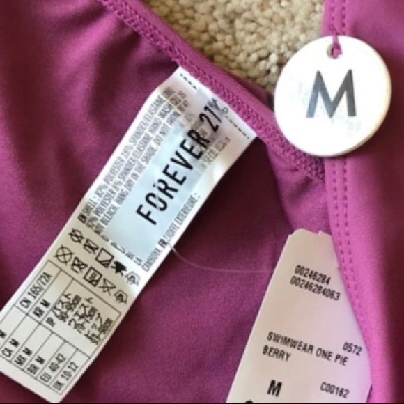🚫SOLD Ⓜ️ercari Forever 21 Mauve Swimsuit - Picture 6 of 6